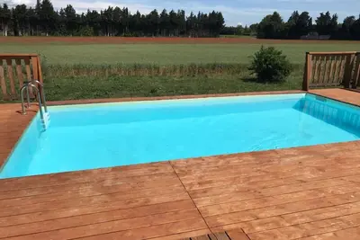 Image de Chalet avec piscine