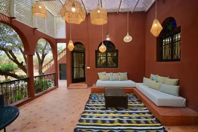 Image de Luxury Atlas view | Private cook | Free breakfast| 15 min from the Koutoubia