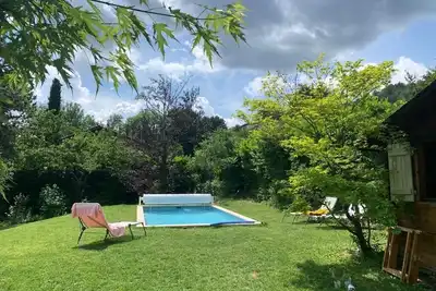 Image de Loue splendide maison avec piscine au cœur des Alpes, 12 couchages