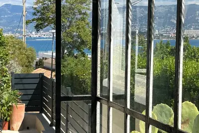 Image de Maison de charme, piscine, vue mer a 4mn à pieds de la plage