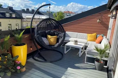 Image de Large apartment with sunny roof terrace and parking