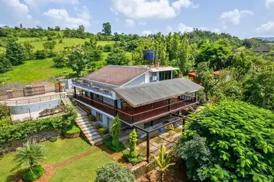 Image de Solara Villa 2, Nashik by Ebony Stays|Hidden Gem in Trimbak Surrounded by Nature