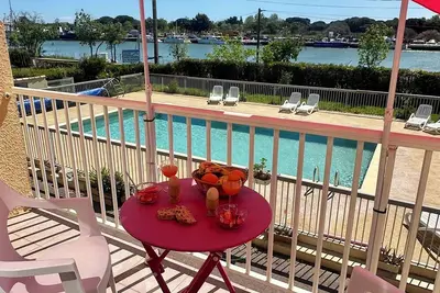 Image de 6 couchages - Piscine - Proche plage - La Tamarissière - Agde