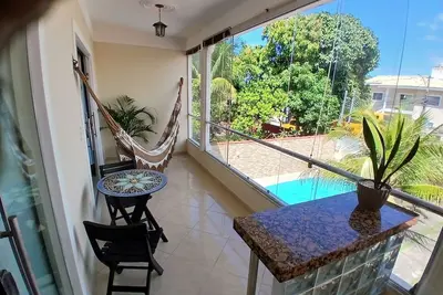 Image de Apartment on the Porto Seguro beachfront with two suites, ideal for families.
