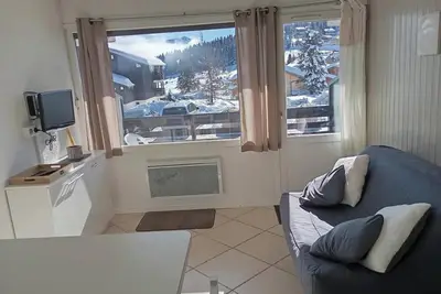 Image de A 5 min du télésiège La Legette, Studio-Cabine 21m² Les Saisies