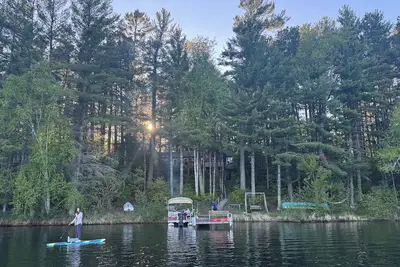 Cozy 3-bedroom cabin in Minocqua with dock New Listing!