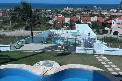 Image de Spacious villa/ocean view with 8 bedrooms and Ac, WiFi in lovely Porto das Dunas