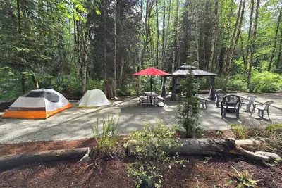 Image de North Cascades rustic camping site-Creek Corner Camp