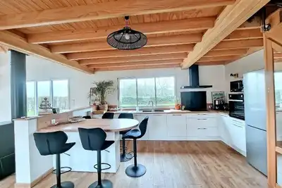 Image de Beau gite nature, ambiance chalet, avec grand jardin, Arrest, baie de Somme,