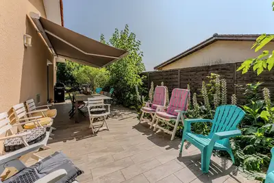 Image de Villa Les Tamaris – Havre de paix pour 8 personnes avec jardin, proche des plages d’Arcachon