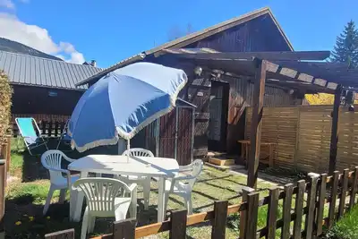 Chalet cosy et familial pour 4 personnes. Animaux de compagnie acceptés.