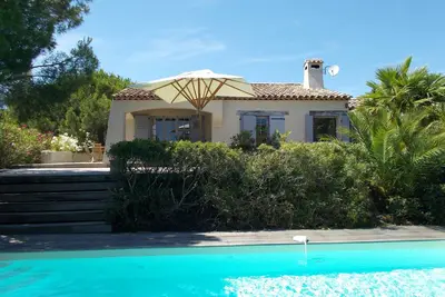 Image de Villa Goldentraingle le charme provençal pour max 8 personnes avec piscine