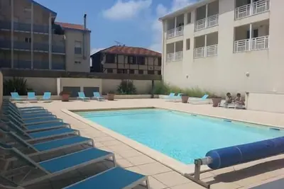 Image de Wifi, remise en forme, piscine, parking, télévision, 35m², Mimizan