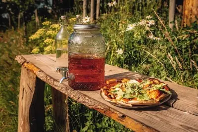 Image de Off-grid wooden cabin with hot tub – Landhoeve Veluwe