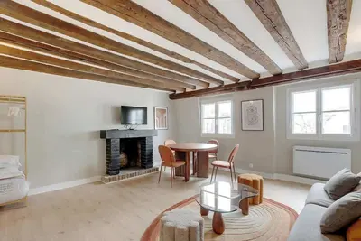 Image de Appartement climatisé Marais - Vue sur les toits