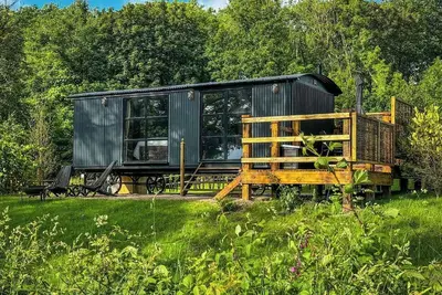 Image de The Burrow, a Stunning Cumbrian Shepherd’s Hut