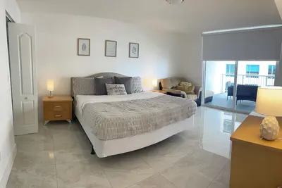 Image de Chic 1-bedroom condo in beautiful Miami with fitness room, Ac