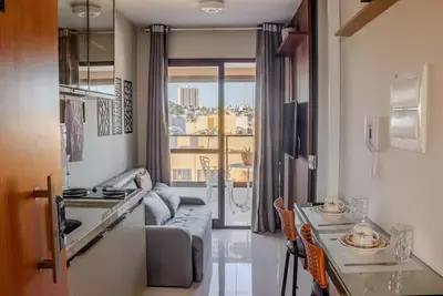 Image de Bedroom and living room for 4 next to the Armação Convention Center Salvador/Ba