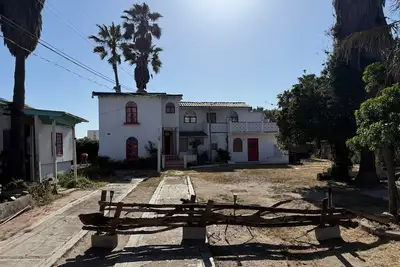 La Casa en Cantil is a charming hacienda style home in Playas de Rosarito