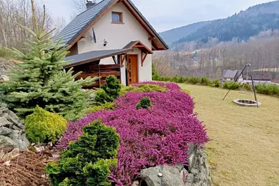 Charming 1-bedroom cottage in amazing Międzybrodzie Bialskie with beautiful view