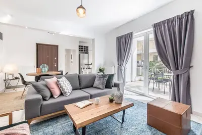 Image de Blueground | Kifisia, fireplace, nr Kifisia Park