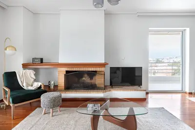 Image de Blueground | Chalandri, fireplace, nr Park