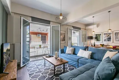 Image de Blueground | Athens Center, balcony, nr Acropolis