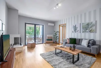 Image de Blueground | Vrilissia, fireplace, nr park