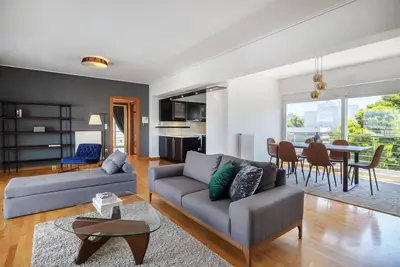 Image de Blueground | Agia Paraskevi, fireplace, nr Park