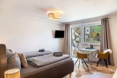 Image de Studio 'Bärenhöhle' avec vue sur les montagnes, terrasse privée et Wi-Fi