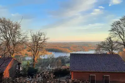 Image de Chalet N°70 tout équipé avec vue le Lac de la Dathée