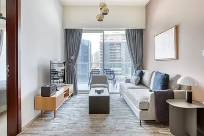 Image de Blueground | Business Bay, pool, nr Burj Khalifa