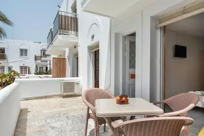 Image de Appartement \"Garden View No 6\" avec vue sur les montagnes, Wi-Fi et climatisation