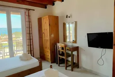 Image de Appartement 'Gavriil G2' avec vue sur la mer, Wi-Fi et climatisation