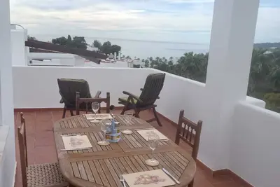 Image de 3-bedroom apartment in Mojacar Playa, with WiFi, Ac & Sea Views