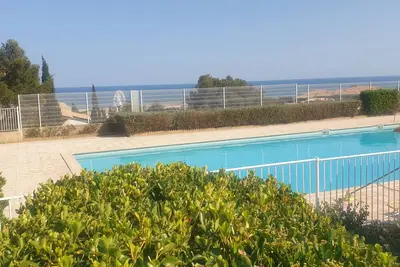 Image de A 15mm de la mer, T2 dans résidence avec piscine (juin à sept), tennis & parking