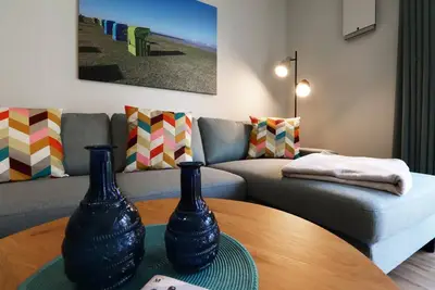 Image de Butjahuus - New apartment with sauna near the beach