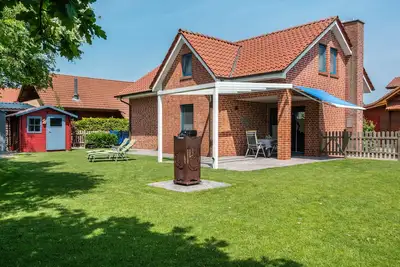 Image de Maison de vacances 'Hafenblick' avec terrasse privée, jardin privé et Wi-Fi
