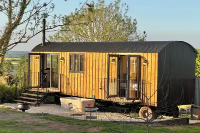 Image de Whimple Shepherd Hut, Sleeps 2, Wood Fire & Garden
