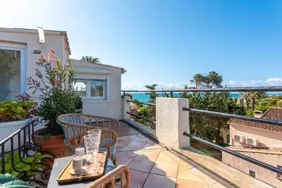Image de Villa 'L'escale Au Soleil' avec vue sur la mer, Wi-Fi et climatisation