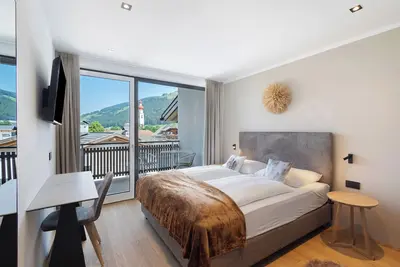 Image de Chambre 'Bergnest' avec vue sur les montagnes, terrasse privée et Wi-Fi