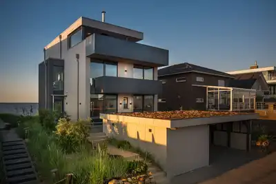 Image de Cube23 - fireplace, sauna, fitness room, roof terrace, outdoor fireplace