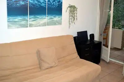 Image de Charmant T2 à Bormes-Les-Mimosas plage accessible à pied en 7 min