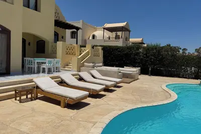 Image de Next Stay, Charming 3-bedroom villa with Ac, WiFi in El Gouna, Red Sea.