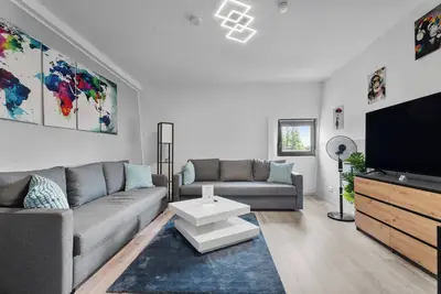 Image de Charming 3-room apartment - ideal for large groups (up to 12 people)