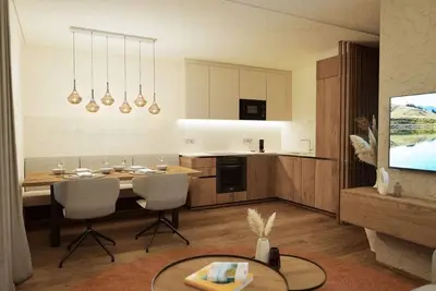 Image de New cozy vacation apartment with balcony in the ski area