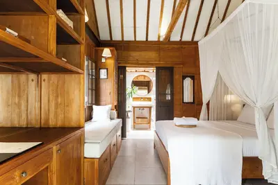 Image de Unique Balinese Sanctuary with a Pool View in Canggu Center