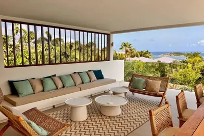 Image de Villa Sun - Stunning 5br Villa in Cul-de-Sac Bay with sea views and private pool