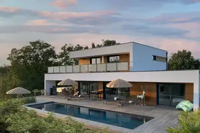 Image de L'escapage Vintage - Villa avec Piscine à 15 minutes du centre de Strasbourg