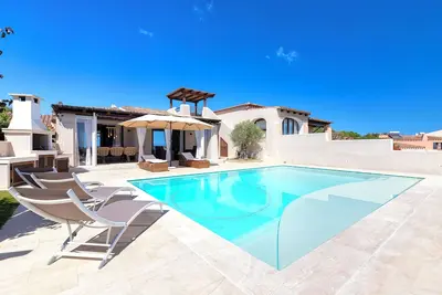 Image de Maison de vacances 'Flora Sea View' avec vue sur la mer, Wi-Fi et climatisation